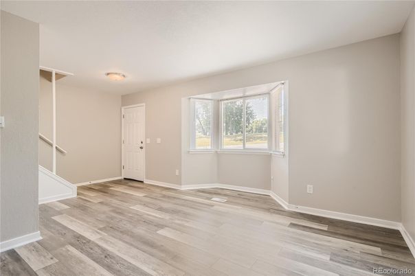 Empty room, Interior, Wood Texture Flooring