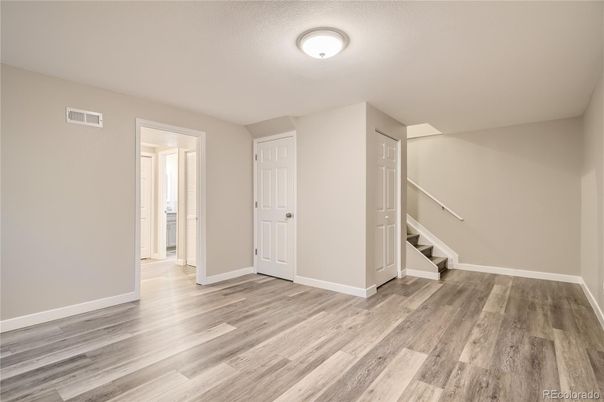 Empty room, Interior, Wood Texture Flooring