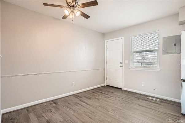 Empty room, Interior, Wood Texture Flooring