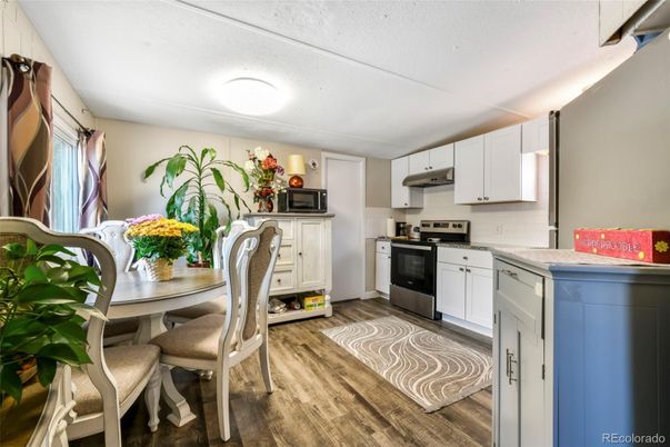 Dining room, Interior, Kitchen, Wood Texture Flooring