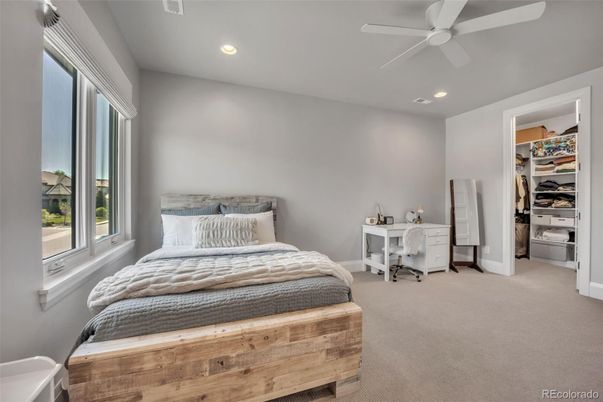 Bedroom, Home Office, Interior, Recessed Lighting