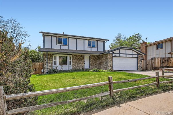 Attached, Backyard, Exterior, Facade, Brick Facade, Split Level