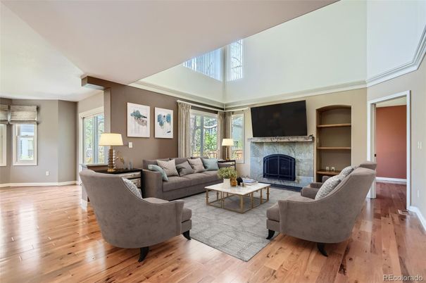 Fireplace, Interior, Living room, Wood Texture Flooring