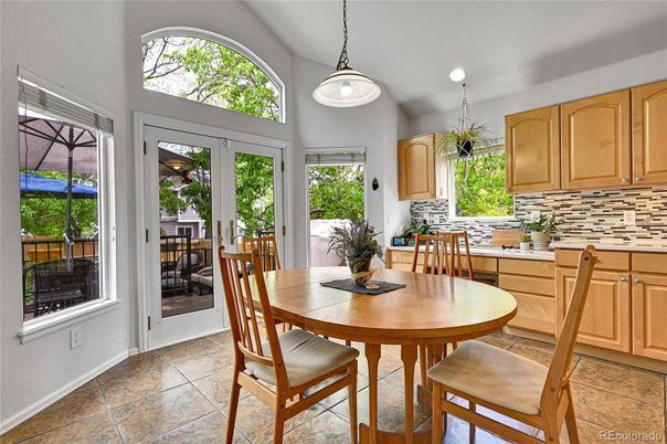 Dining room, Interior, Pendant Lights