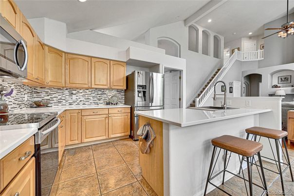 Interior, Kitchen, Recessed Lighting, Stainless Steel Appliances