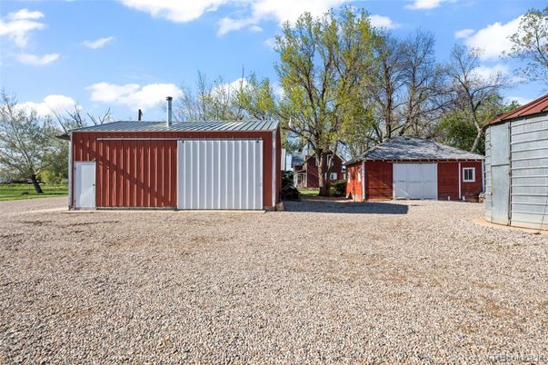 Backyard, Detached Garage, Exterior