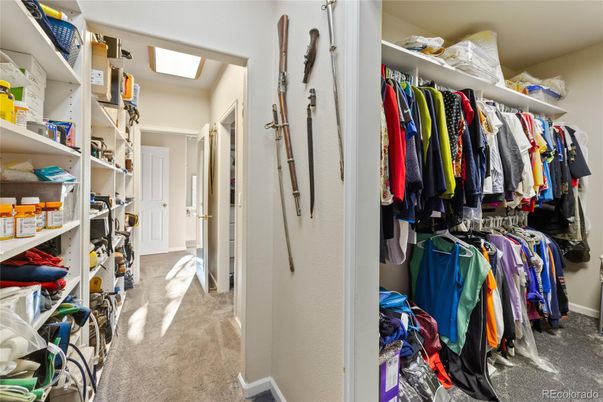Interior, Walk-in Closets