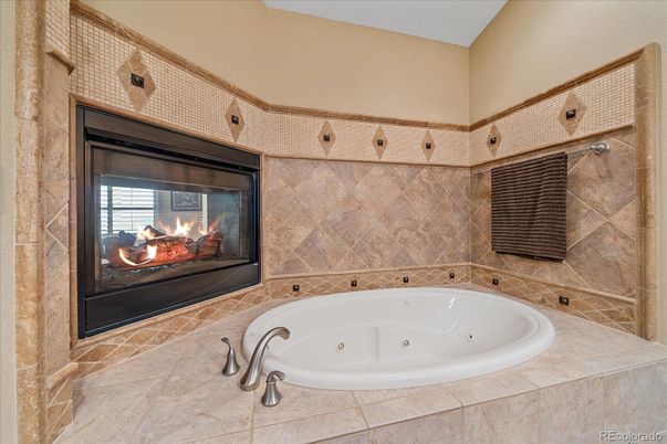Bathroom, Fireplace, Interior