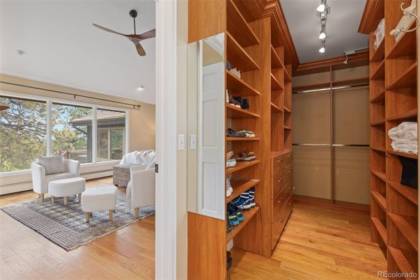Interior, Recessed Lighting, Walk-in Closets, Wood Texture Flooring