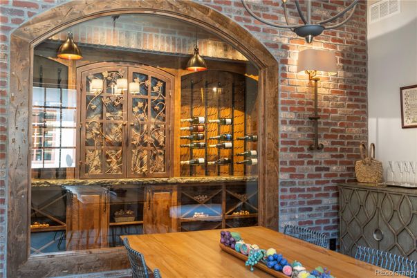 Interior, Stone Walls, Wine Storage