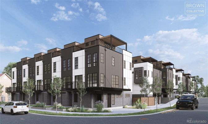 Exterior, Facade, Modern