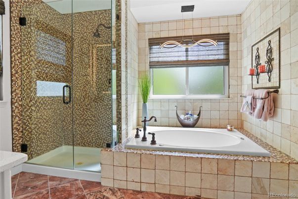 Bathroom, Glass Shower, Interior, Stone Walls