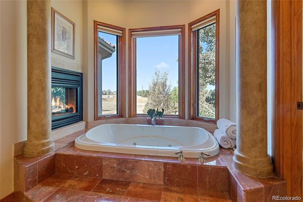 Bathroom, Fireplace, Interior