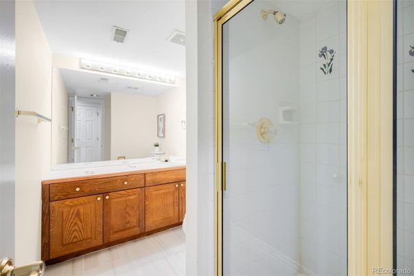 Bathroom, Dual Sink Vanities, Glass Shower, Interior