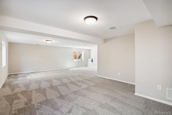 Empty room, Interior