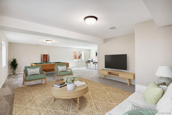 Billiard Table, Game Room, Interior, Living room