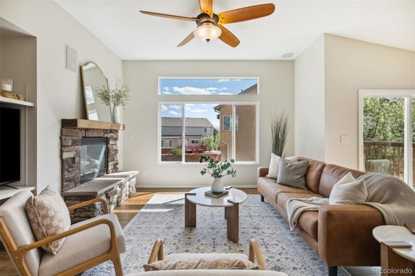 Fireplace, Interior, Living room, Wood Texture Flooring