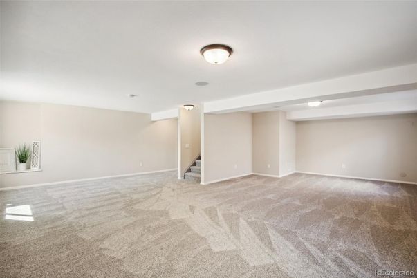 Empty room, Interior