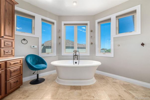 Bathroom, Free Standing Baths, Interior, Recessed Lighting