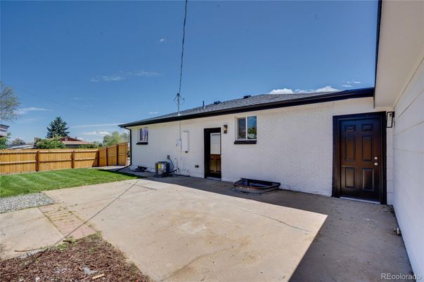 Backyard, Exterior