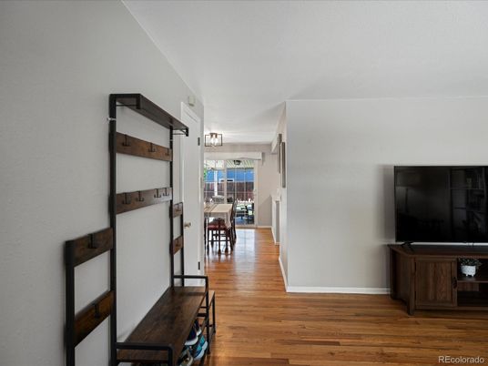 Dining room, Interior, Wood Texture Flooring