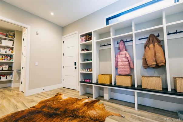 Interior, Recessed Lighting, Walk-in Closets, Wood Texture Flooring