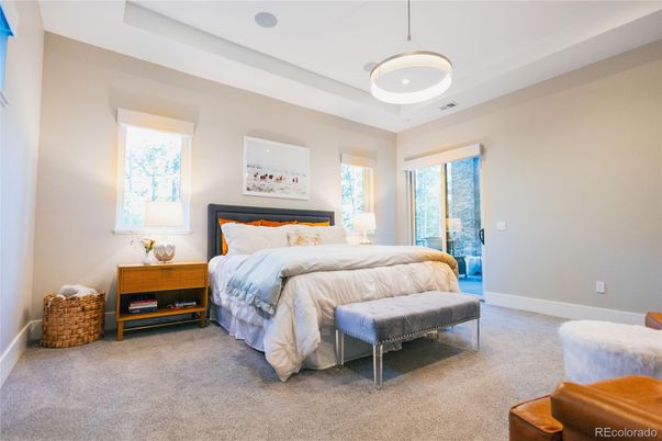 Bedroom, Interior, Pendant Lights