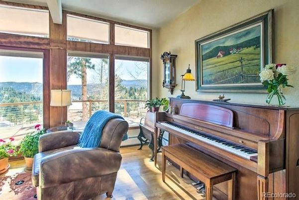 Interior, Piano, Wood Texture Flooring