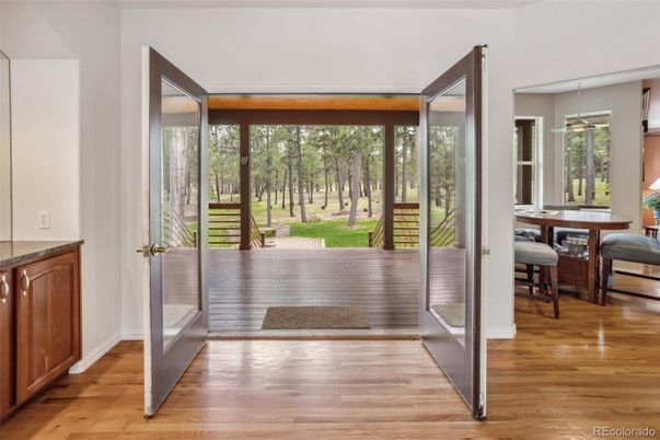 Dining room, Interior, Wood Texture Flooring