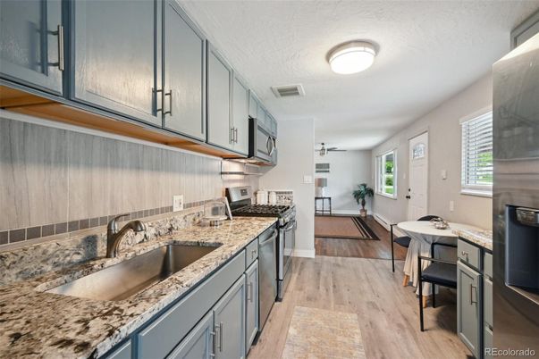 Dining room, Interior, Kitchen, Wood Texture Flooring