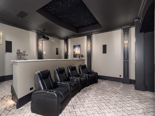 Home Theatre Room, Interior, Theatre Room