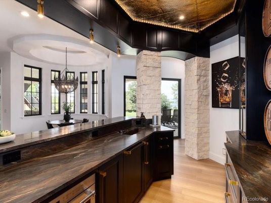 Chandelier, Interior, Pendant Lights, Recessed Lighting, Wood Texture Flooring