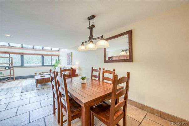 Dining room, Interior, Pendant Lights, Recessed Lighting