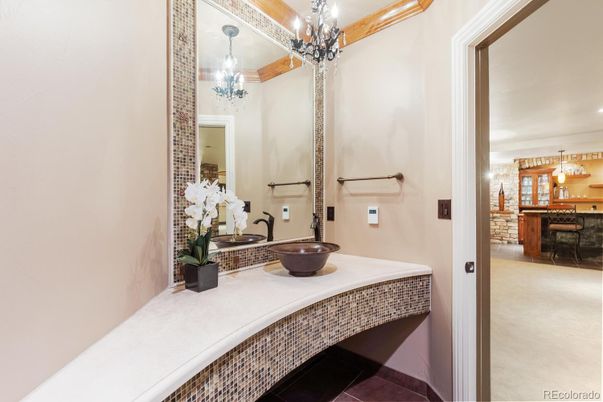 Bathroom, Interior, Pendant Lights, Recessed Lighting