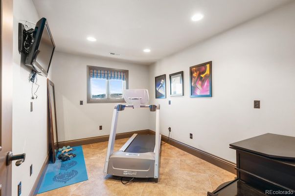 Fitness Equipment, Interior, Recessed Lighting