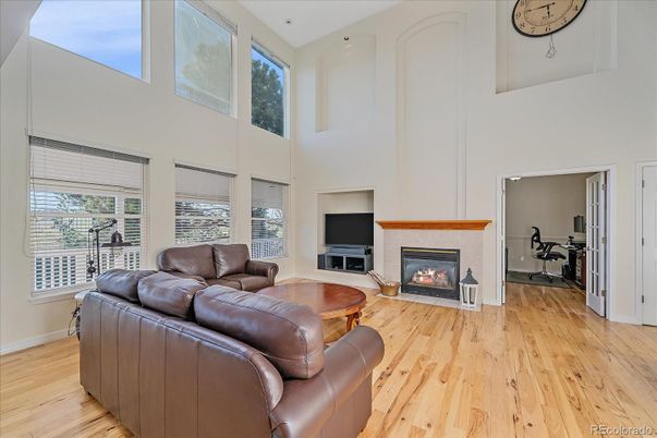 Fireplace, Interior, Wood Texture Flooring