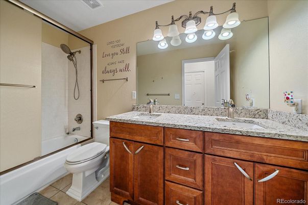 Bathroom, Dual Sink Vanities, Glass Shower, Interior