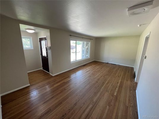 Empty room, Interior, Wood Texture Flooring