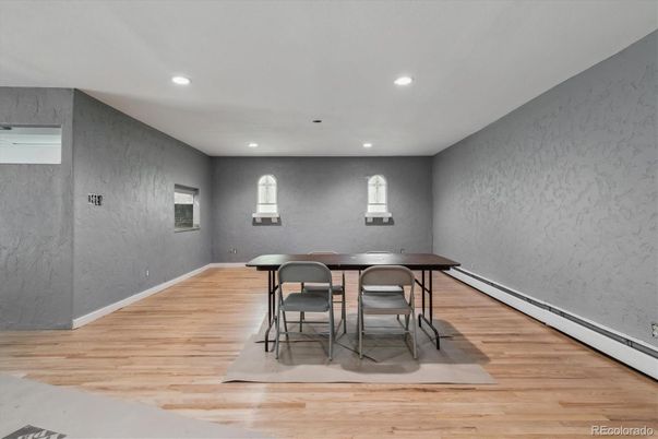 Interior, Recessed Lighting, Wood Texture Flooring