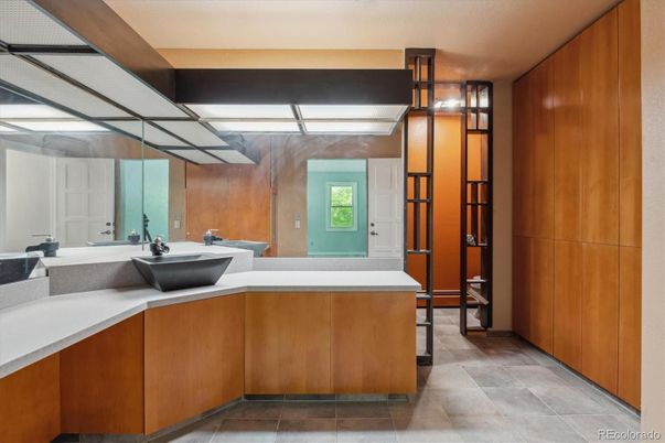 Bathroom, Interior, Wooden Walls