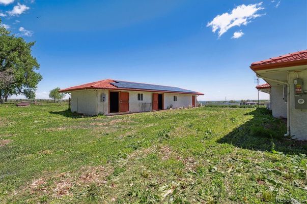 Backyard, Exterior, Solar Panels