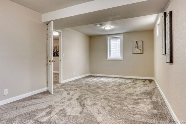 Empty room, Interior