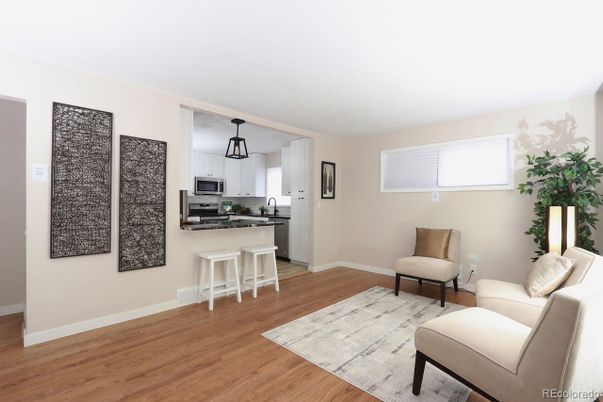 Interior, Kitchen, Pendant Lights, Stainless Steel Appliances, Wood Texture Flooring