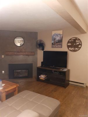 Fireplace, Interior, Wood Texture Flooring