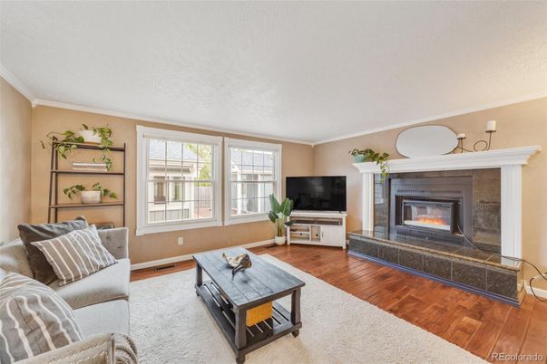 Fireplace, Interior, Living room, Wood Texture Flooring
