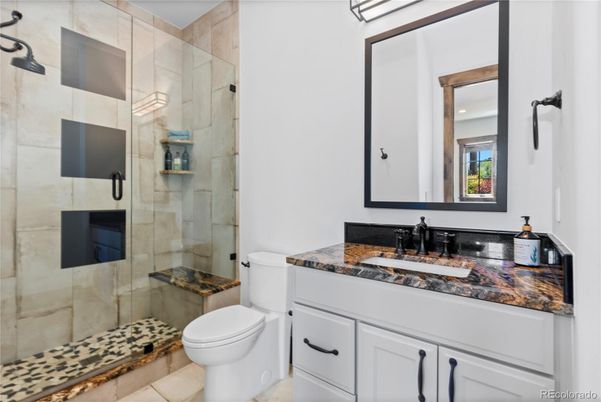 Bathroom, Glass Shower, Interior