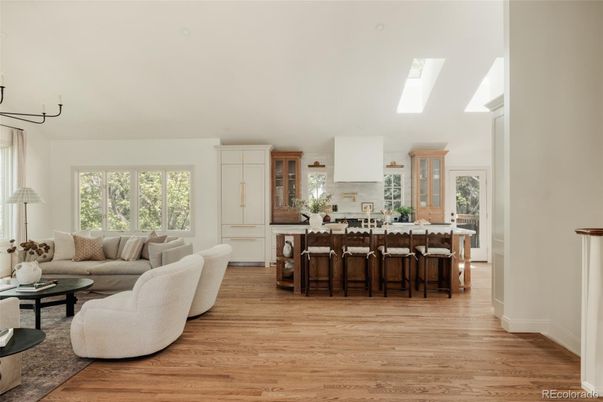 Interior, Kitchen, Living room, Wood Texture Flooring