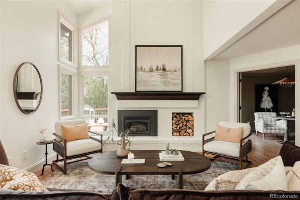 Fireplace, Interior, Living room, Wood Texture Flooring