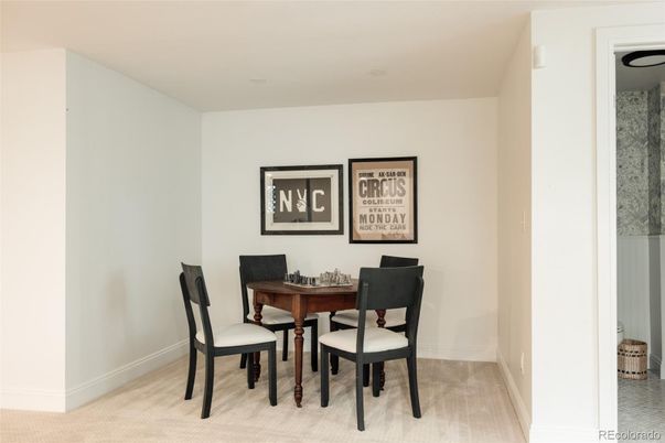 Dining room, Interior