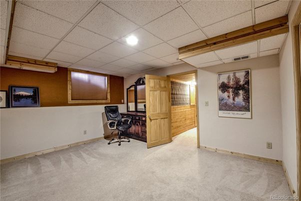 Home Office, Interior, Recessed Lighting